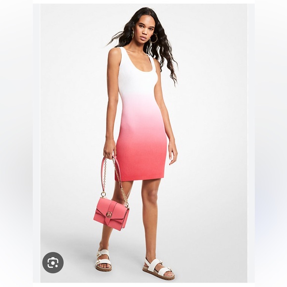 MICHAEL Michael Kors Dresses & Skirts - Ombré Ribbed Tank Dress